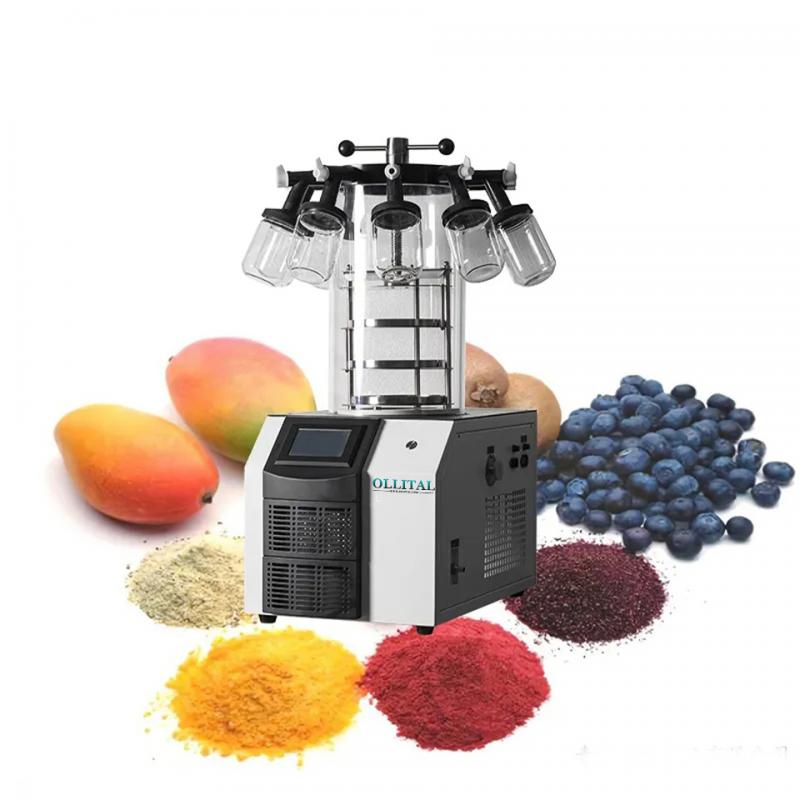 fruit vacuum drying machine food dehydrator vacuum freeze dryer with factory price